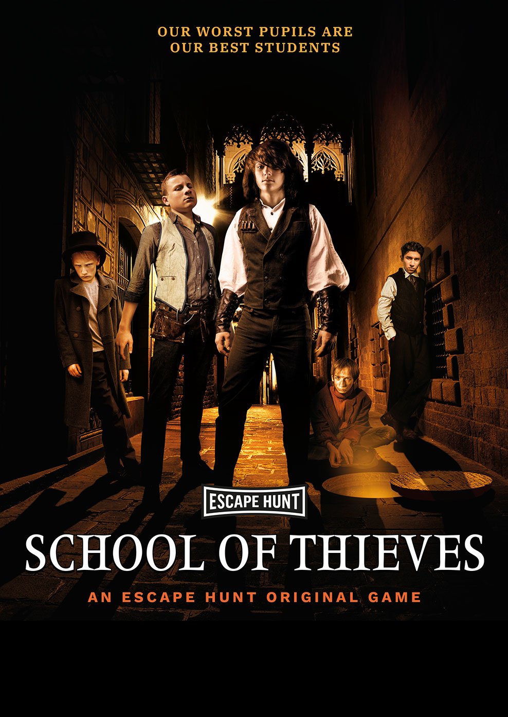 School of Thieves - Live Escape Room Game | Escape Hunt Barcelona