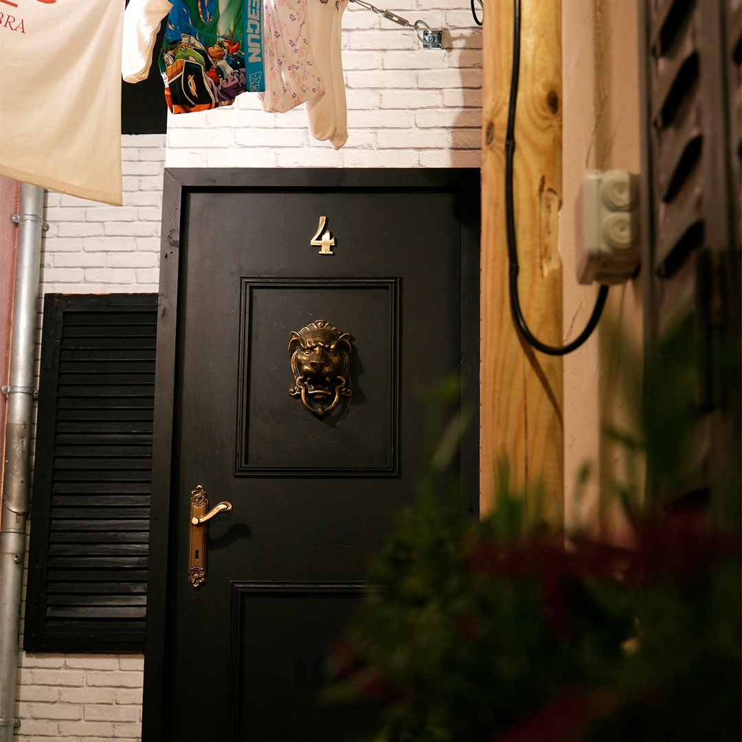 Zapette porte entrée