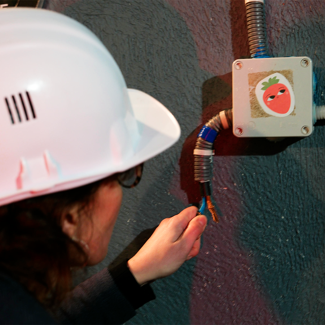 Zapette cables électriques