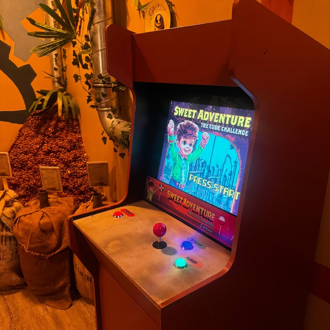 Chocolaterie - borne arcade