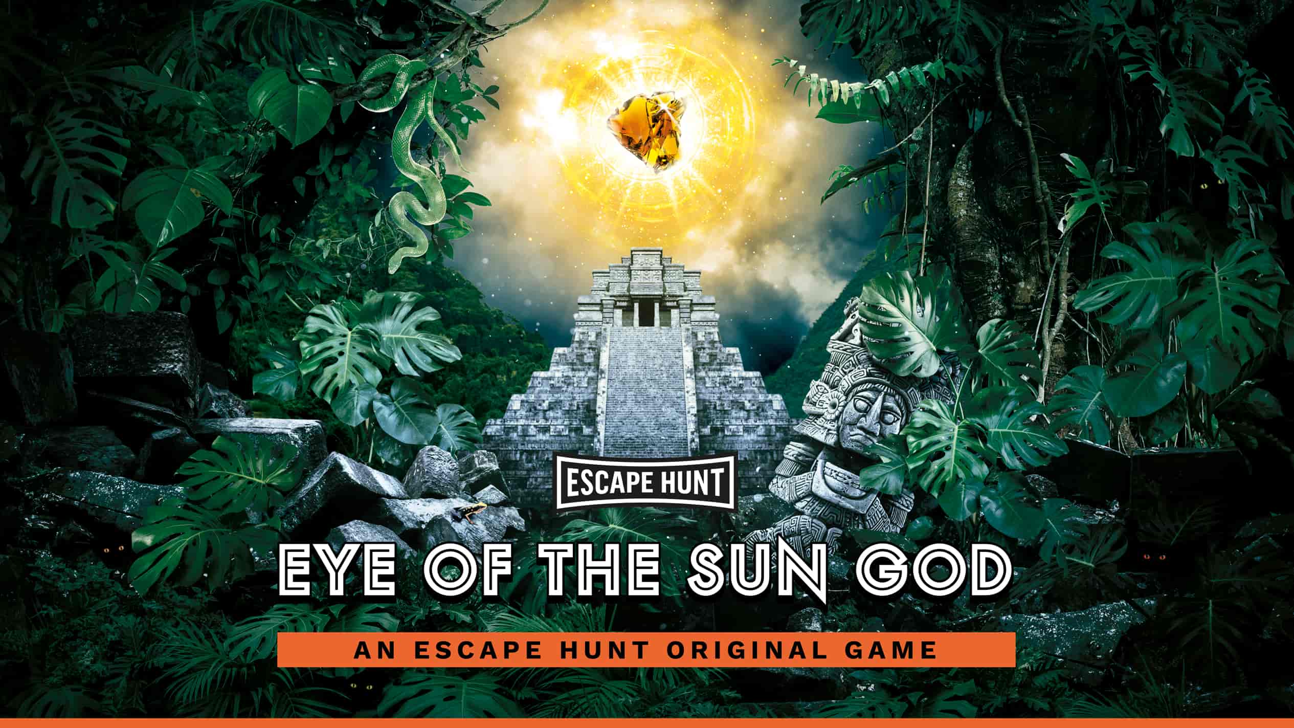 escape game Gérardmer - Eye of the sun god aztec - poster