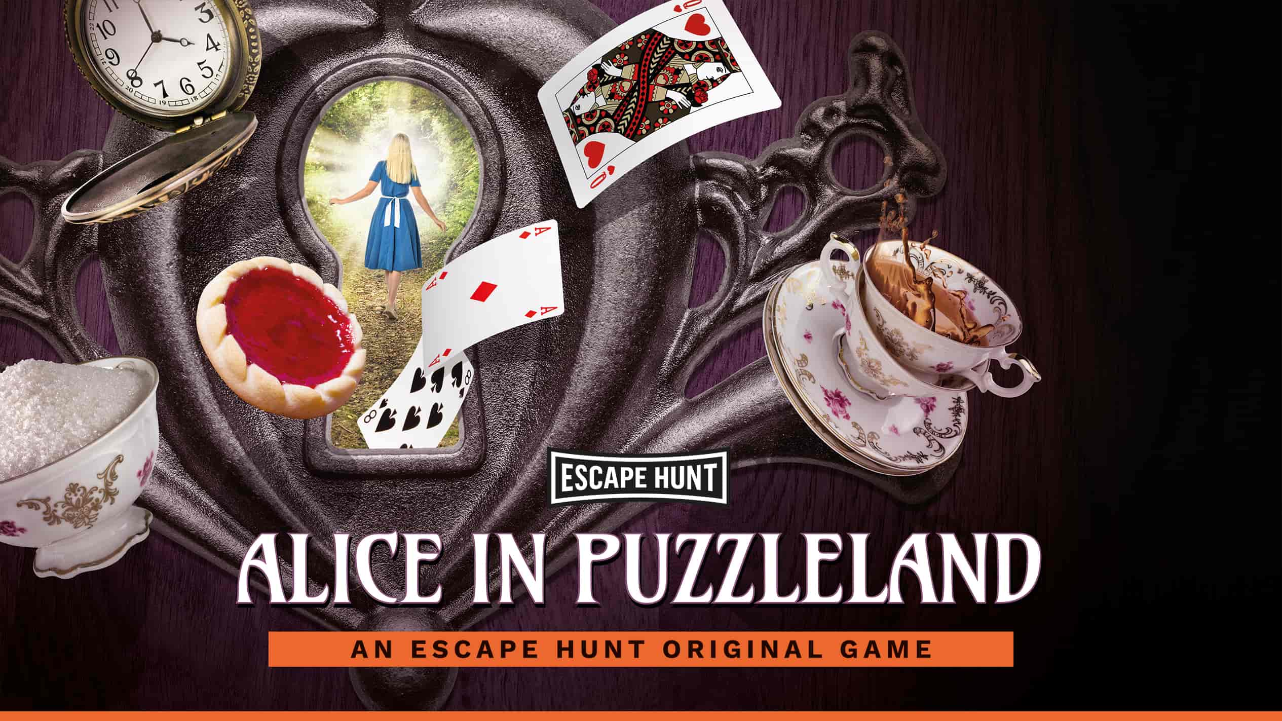 escape game Gérardmer - Alice in puzzleland - poster