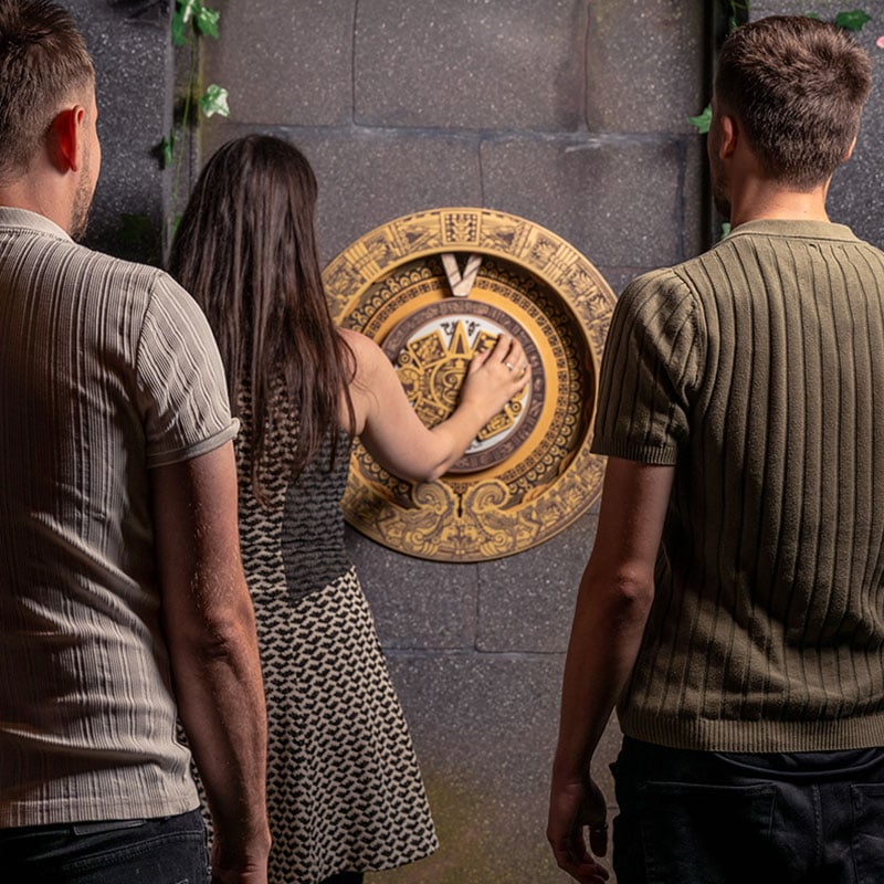 escape game Gérardmer - L'oeil du dieu soleil aztèque- joueurs teambuilding