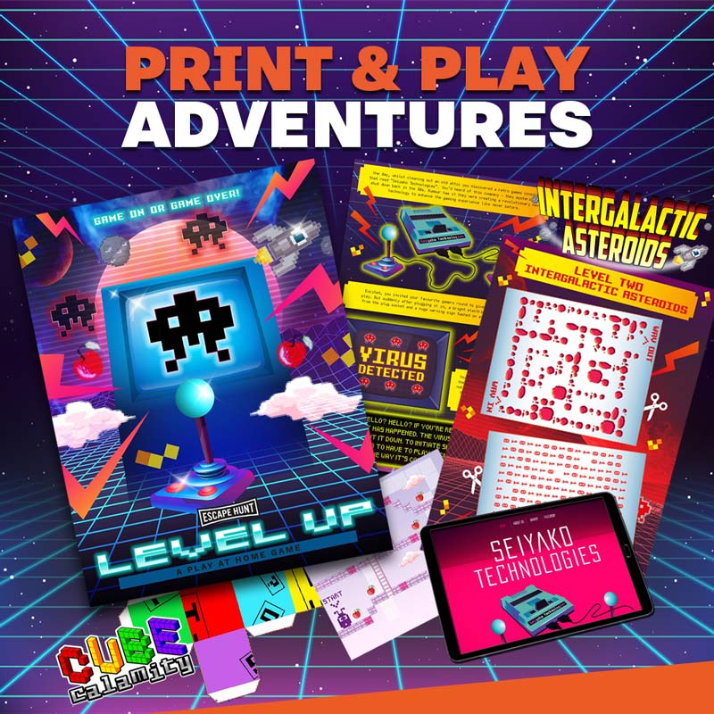 escape game à la maison - escape game à imprimer print and play