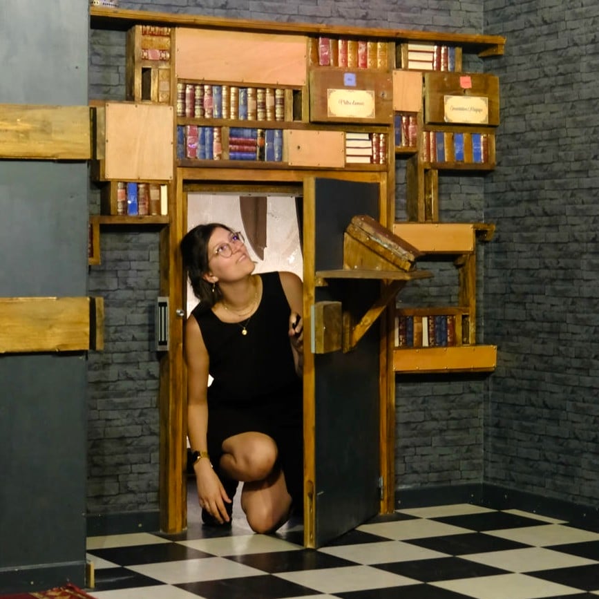 escape game au pays des mystères - photo salles