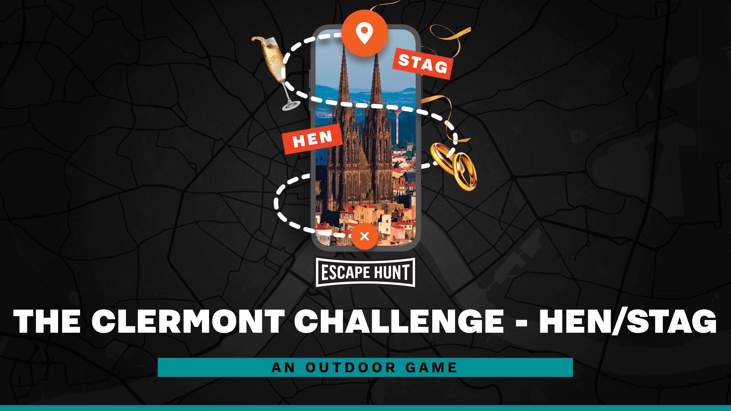 Escape Hunt Clermont Ferrand - urban quest jeu de piste à clermont ferrand - spécial EVG EVJF