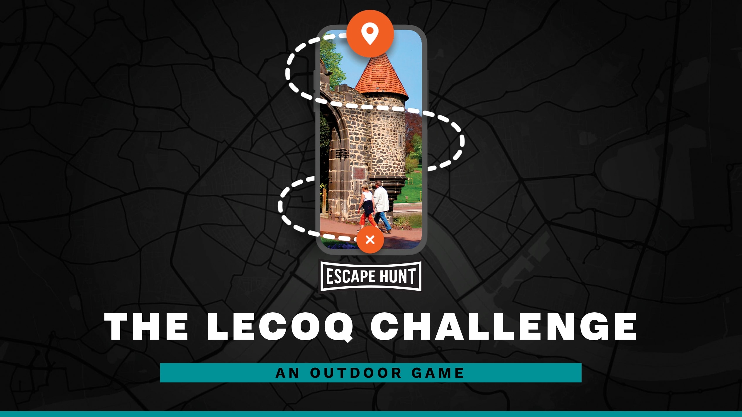 Escape Hunt Clermont Ferrand - urban quest jeu de piste à clermont ferrand jardin Lecoq