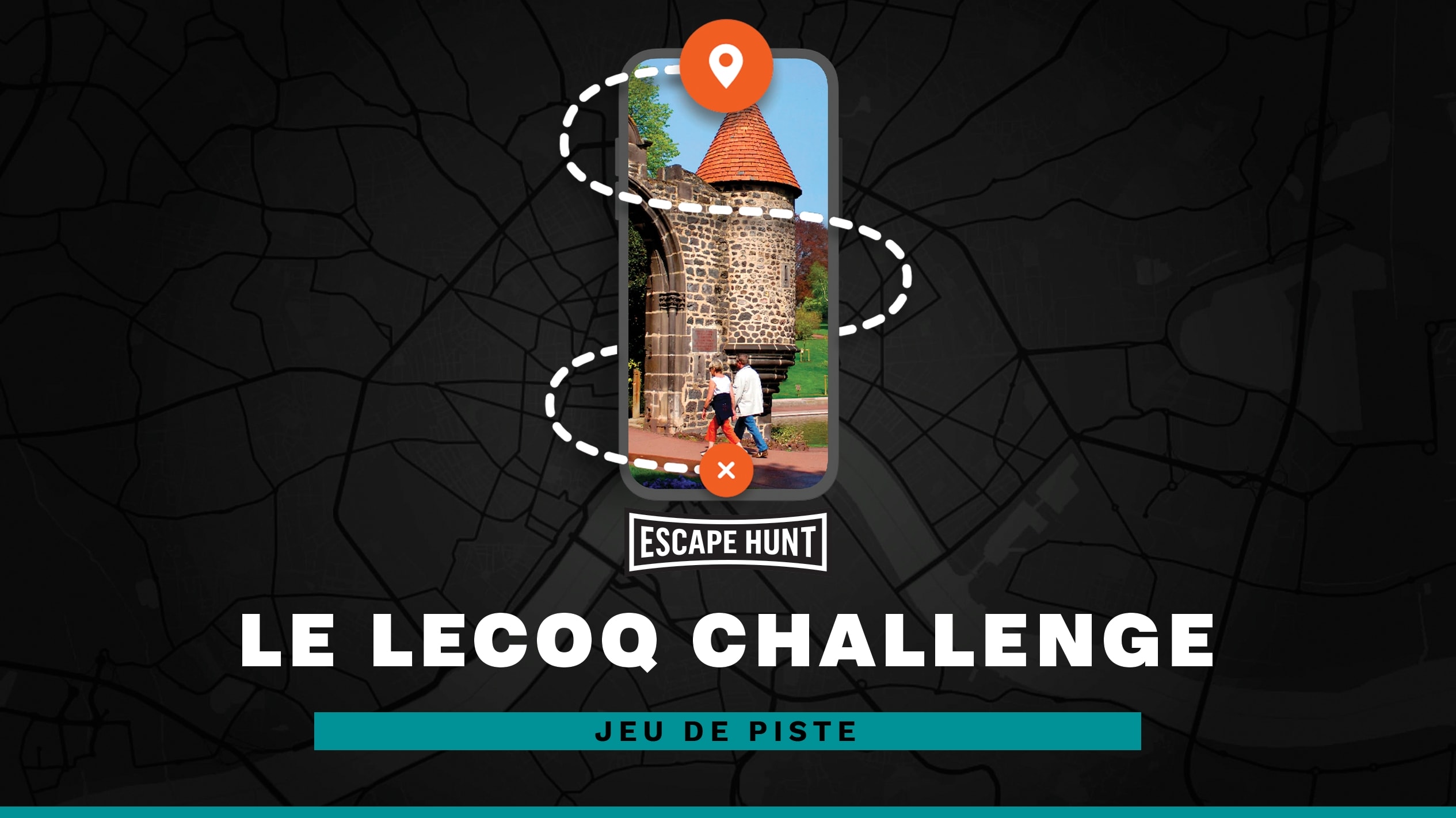 Escape Hunt Clermont Ferrand - urban quest jeu de piste à clermont ferrand jardin Lecoq
